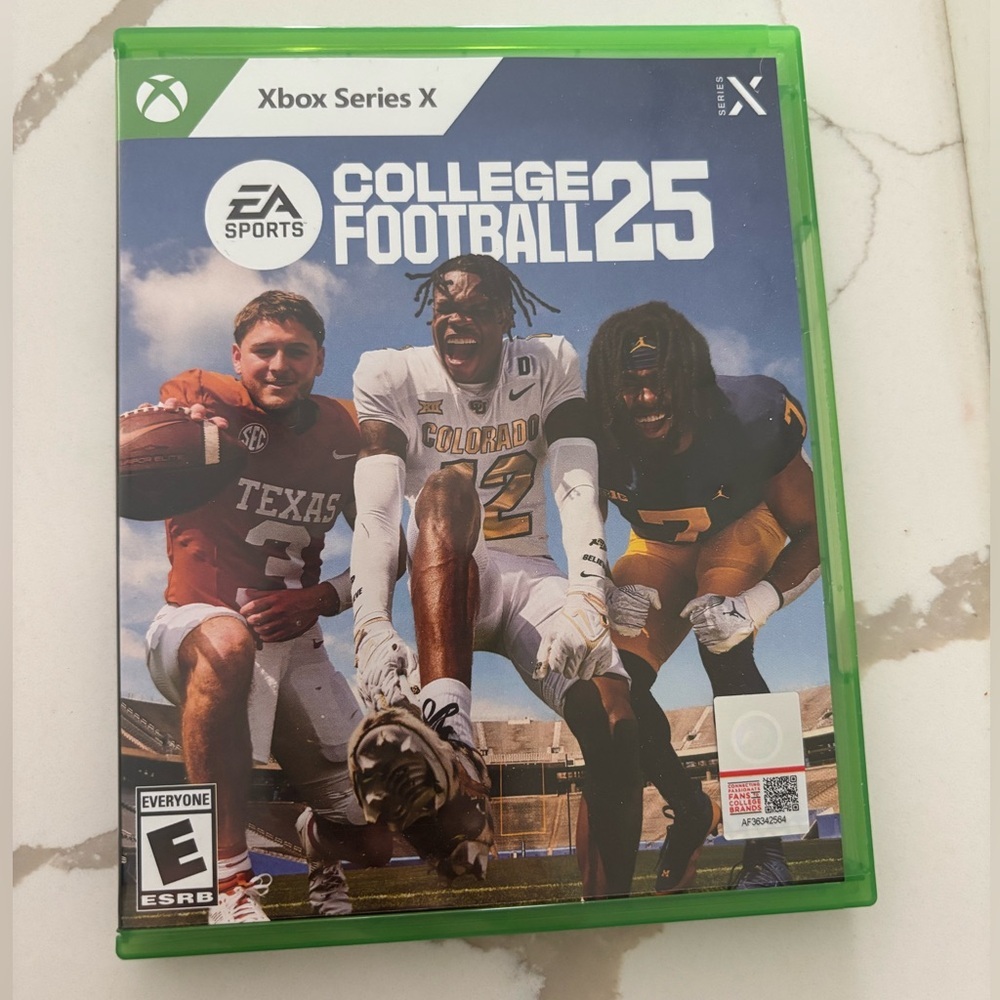 College Football Xbox Game Series X